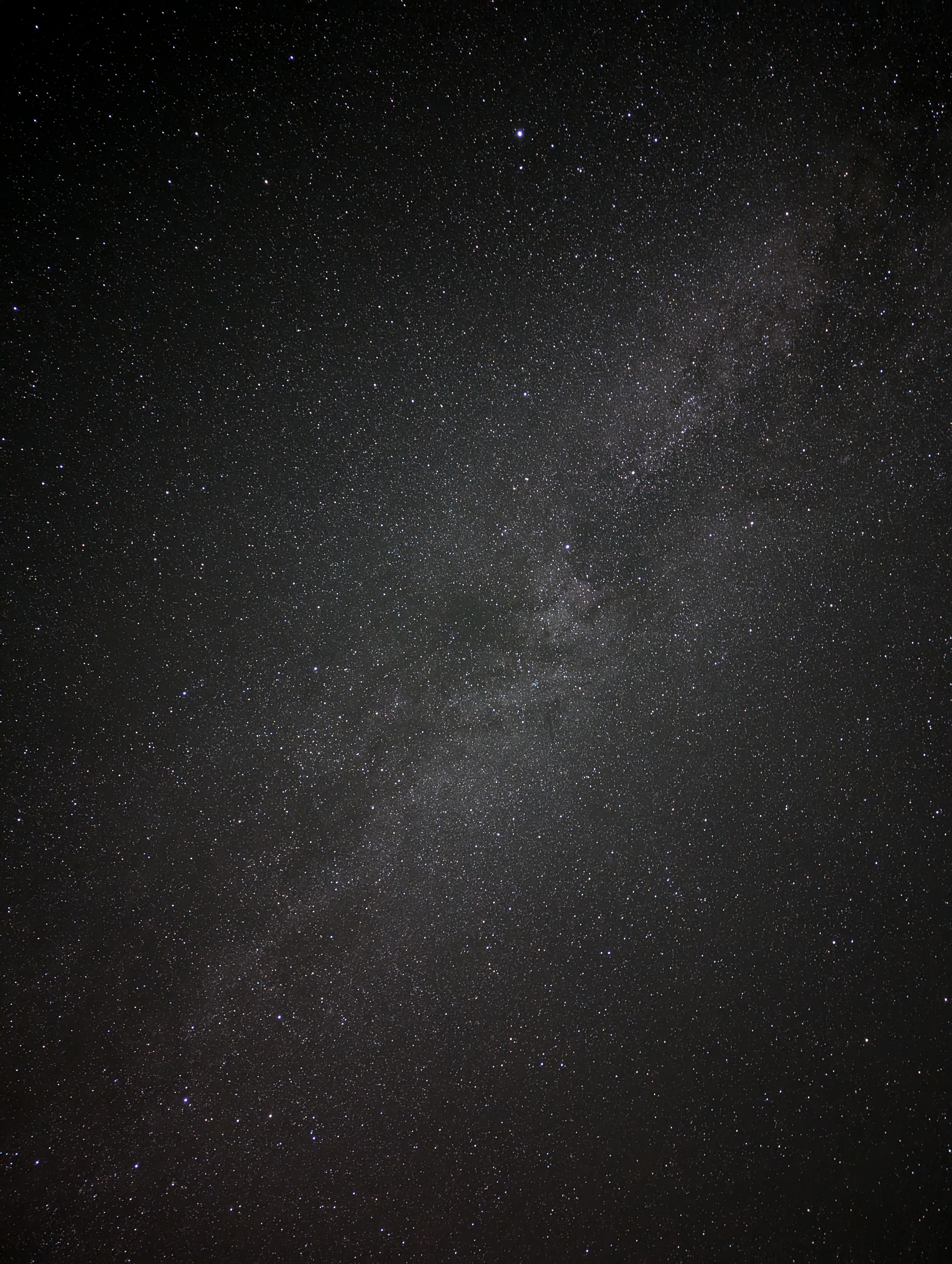 Clear night sky full of stars above Sekiu, Washington, ideal for stargazing; silhouettes of trees and water add to the tranquil coastal scene. A beautiful example of stargazing in Sekiu, Washington, under minimal light pollution